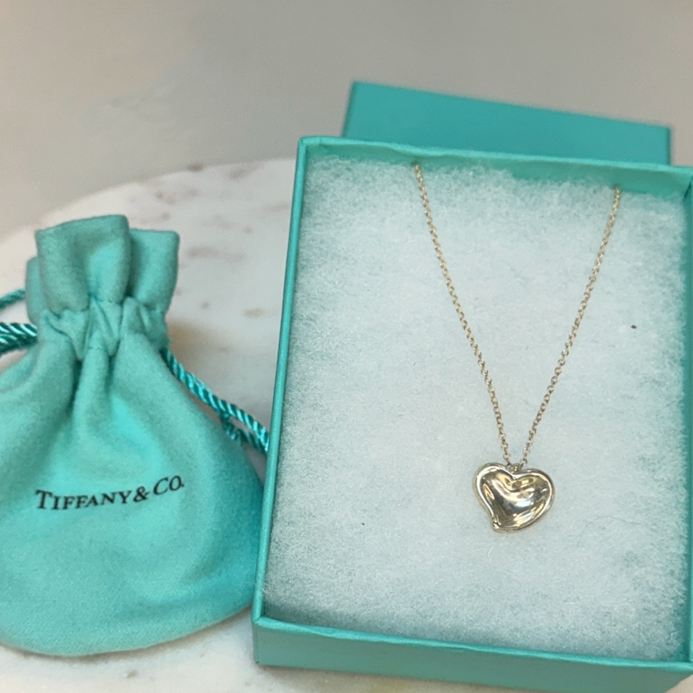 Tiffany & Co. Silver Heart Pendant Necklace